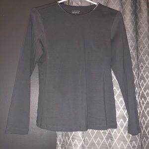 NWOT gray long sleeve Christopher & Banks shirt.